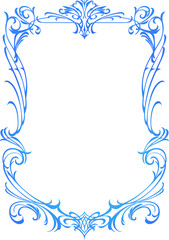 フレーム　レトロでファンタジックな飾り枠