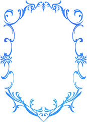 フレーム　レトロでファンタジックな飾り枠