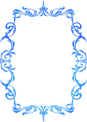 フレーム　レトロでファンタジックな飾り枠