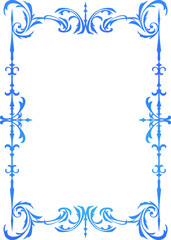 フレーム　レトロでファンタジックな飾り枠