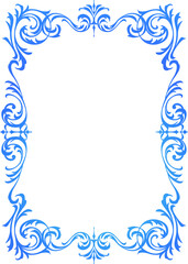 フレーム　レトロでファンタジックな飾り枠