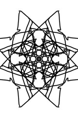 Fototapeta premium black and white abstract background