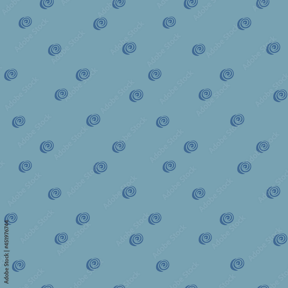 Poster swirl vector seamless repeat pattern print background