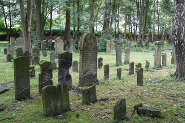 Jüdischer Friedhof Altona, aschkenasische Gräber