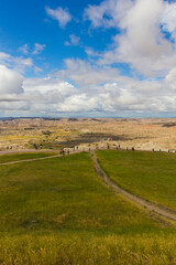 Fototapeta na wymiar Pinnacles Overlook, Badlands National Park, South Dakota