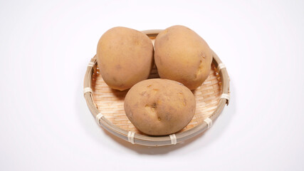 新鮮なジャガイモ