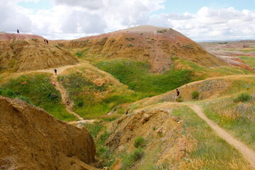 Yellow Mounds Overlook, Badlands National Park, South Dakota