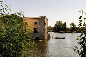 Rueda de Molino Harinero de Agua