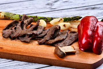 소고기 염통구이 육식주의자 육류