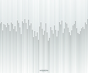 Vector Stripe pattern. Geometric texture background. Abstract lines wallpaper. Vector template for your ideas. EPS10 - Illustration