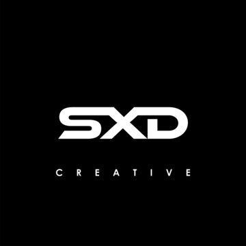 SXD Letter Initial Logo Design Template Vector Illustration