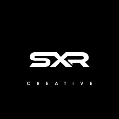 SXR Letter Initial Logo Design Template Vector Illustration