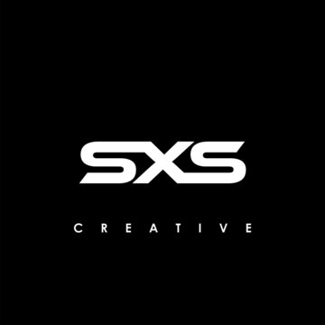 SXS Letter Initial Logo Design Template Vector Illustration