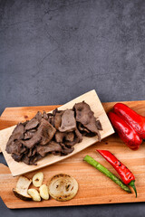 소고기 염통구이 육식주의자 육류