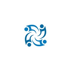 Health People Care Logo Template medical Logo Icon Vector