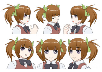 女学生Bセット　制服-2