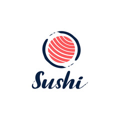 Sushi Logo Food Japan