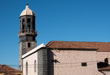 Obraz premium Tower bells Santo Domingo church, La Orotava,