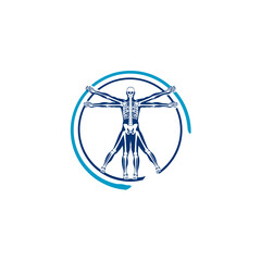 X RAY vector logo template