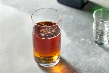 Boozy Refreshing Bomb Shots with Energy Drink