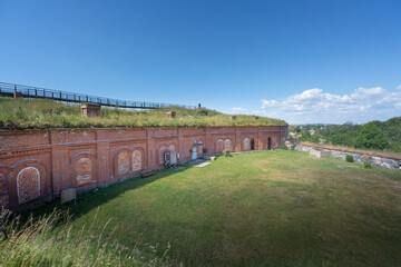 Fototapeta na wymiar Alexander Battery in Vallisaari Island - Helsinki, Finland