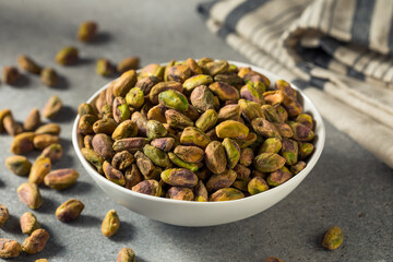 Raw Organic Salted and Roasted Pistachios