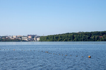 Ternopil became in August and the general view of the city