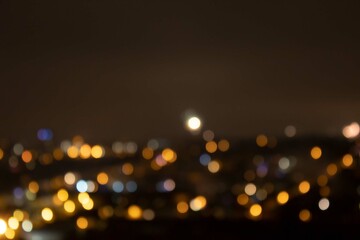 Bokeh In The Night