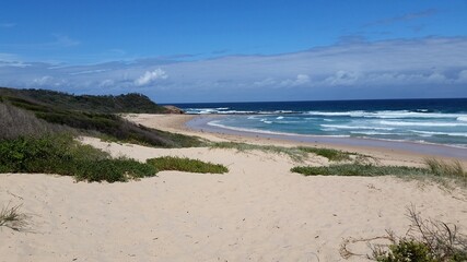 Scenic view of the Australian coast