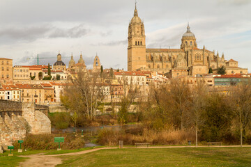 Catedral junto al Río Tormes