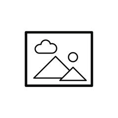 picture icons symbol vector elements for infographic web