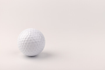 golf ball isolated on white background