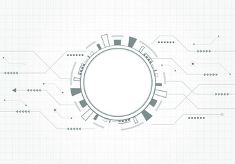 vector illustration technology concept used to make advertisements flyers newspapers news