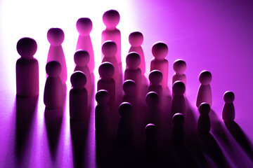 Career ladder. Promotion on the career ladder. Hierarchy of the employees. Career growth within the...
