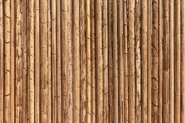 Brown old Bamboo fence texture and background seamless