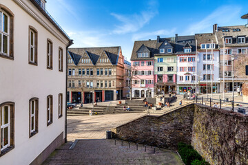 Naklejka na ściany i meble Cityscape of Siegen, Germany