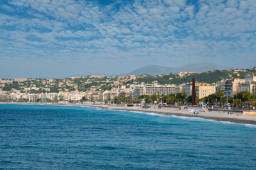 Naklejka na ściany i meble Picturesque view of Nice, France