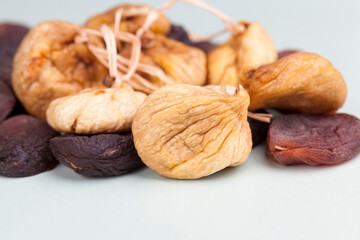 dried yellow sweet fruit figs