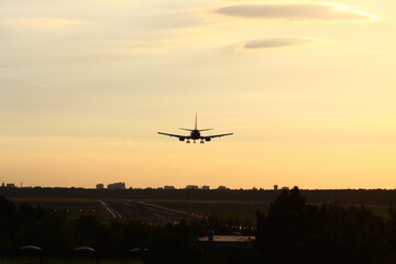 Flugzeug Landung © Thomas