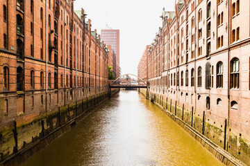 Naklejka premium Speicherstadt Hamburg