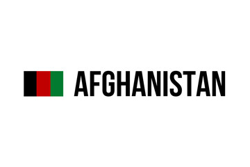 Help Afghanistan. Illustration with the flag from Afganistan and USA