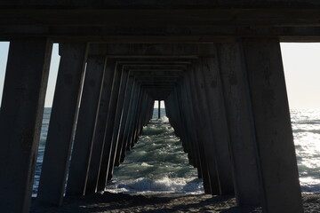 Under the pier