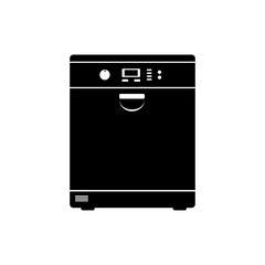 Dishwasher Icon Domestic Household Appliance Vector illustration Concept