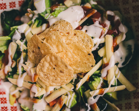 Close Up Mexican Salad
