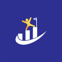 someone who never gives up reaching the pinnacle of success