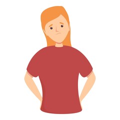 Strategy confused icon cartoon vector. Vuca uncertainty. Hesitant choice