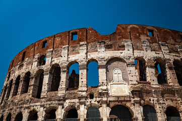 Obraz premium Roman colosseum in Rome Italy