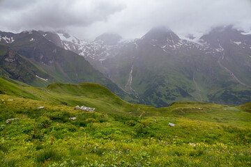 Fototapeta premium Grossglockner High Alpine Road in Austria - travel photography