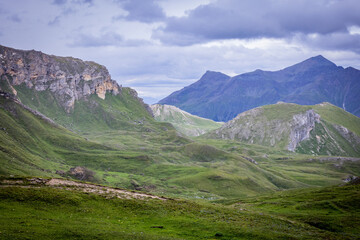 Fototapeta premium Amazing landscape around Grossglockner High Alpine Road in Austria - travel photography