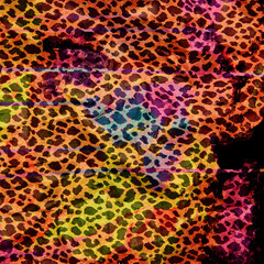 abstract pattern design with vibrant colors